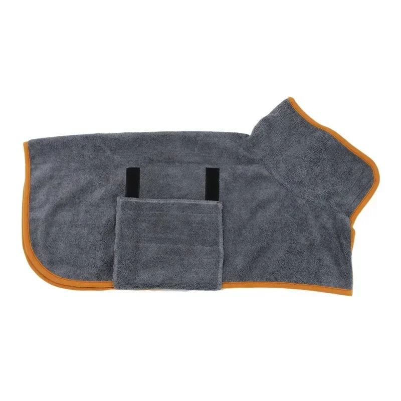 Pet Towel, Absorbent Pet Quick Dry Bath Towel, Dog Bathrobe