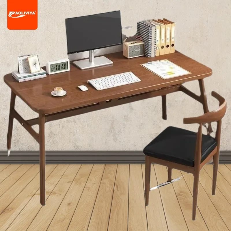 AOLIVIYA Simple Desk Rental House Desk Small Apartment Study Table Computer Table Desktop Home Girl Bedroom Writing Table