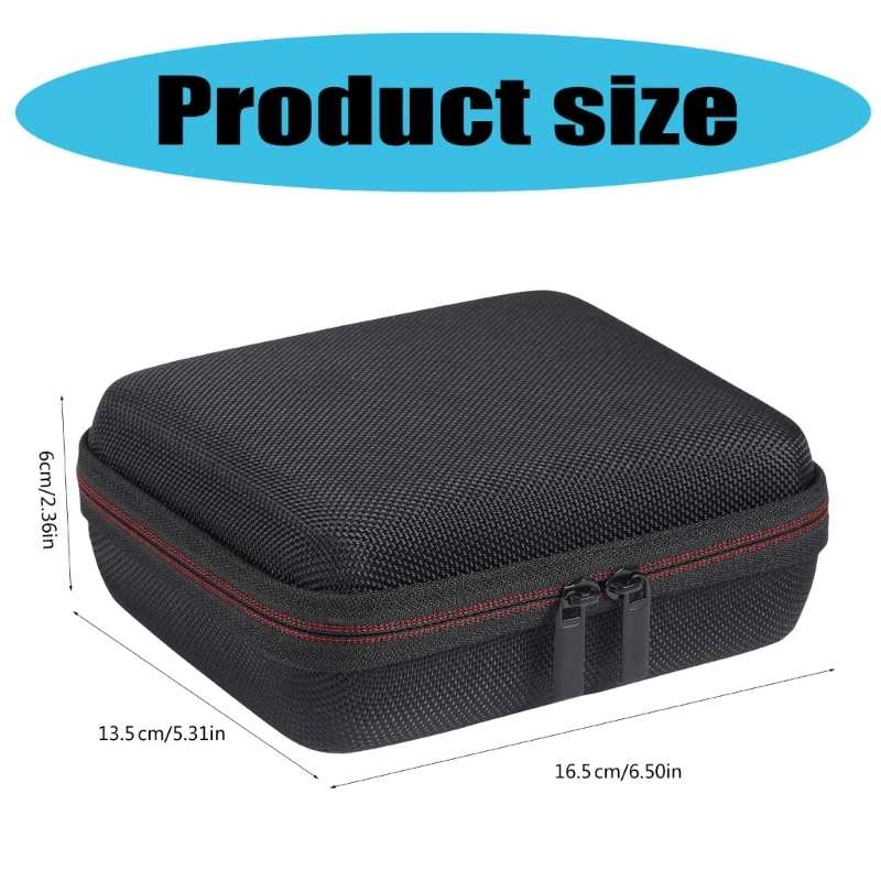 for RG406V Handheld Game Console Scratchproof Carrying Case Shockproof Storage Bag Hard Case with Mesh Pocket