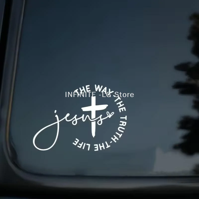 Way Truth Life Car Sticker Decal For Windshield Bumper SUV Auto Vehicle DecorINFINITE -LG