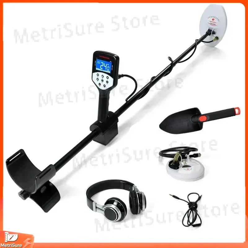 Lightweight Durable High Sensitivity Metal Detector for Gold Treasure Hunting Coin Jewelry Buried Object Detection