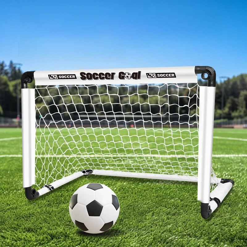 折りたたみ式子供用サッカーゴールゲート-ホッケーゲート-屋外屋内家庭用-保育園特別教材-ノーブランド緊急用具