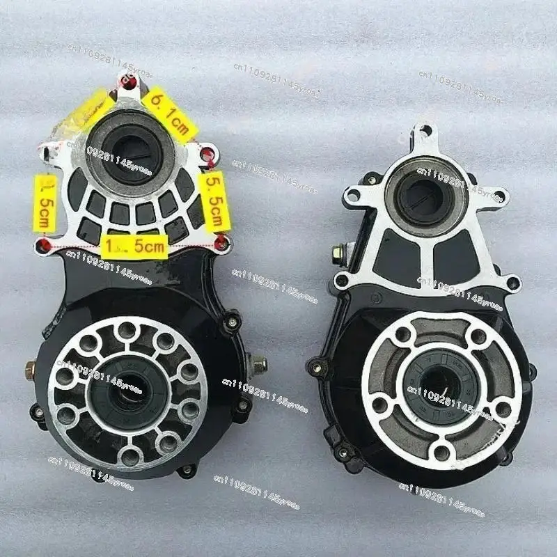 5-hole 16-tooth 18-tooth Split Motor Differential Assembly with High and Low Gearboxes for Electric Tricycles