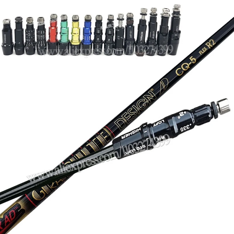 Golf Shaft AD CQ-5 Graphite Shaft Men Golf Wood Driver ShaftSeries+Free Assembly Sleeve R/S Flex Clubs Shft Golf Accessories