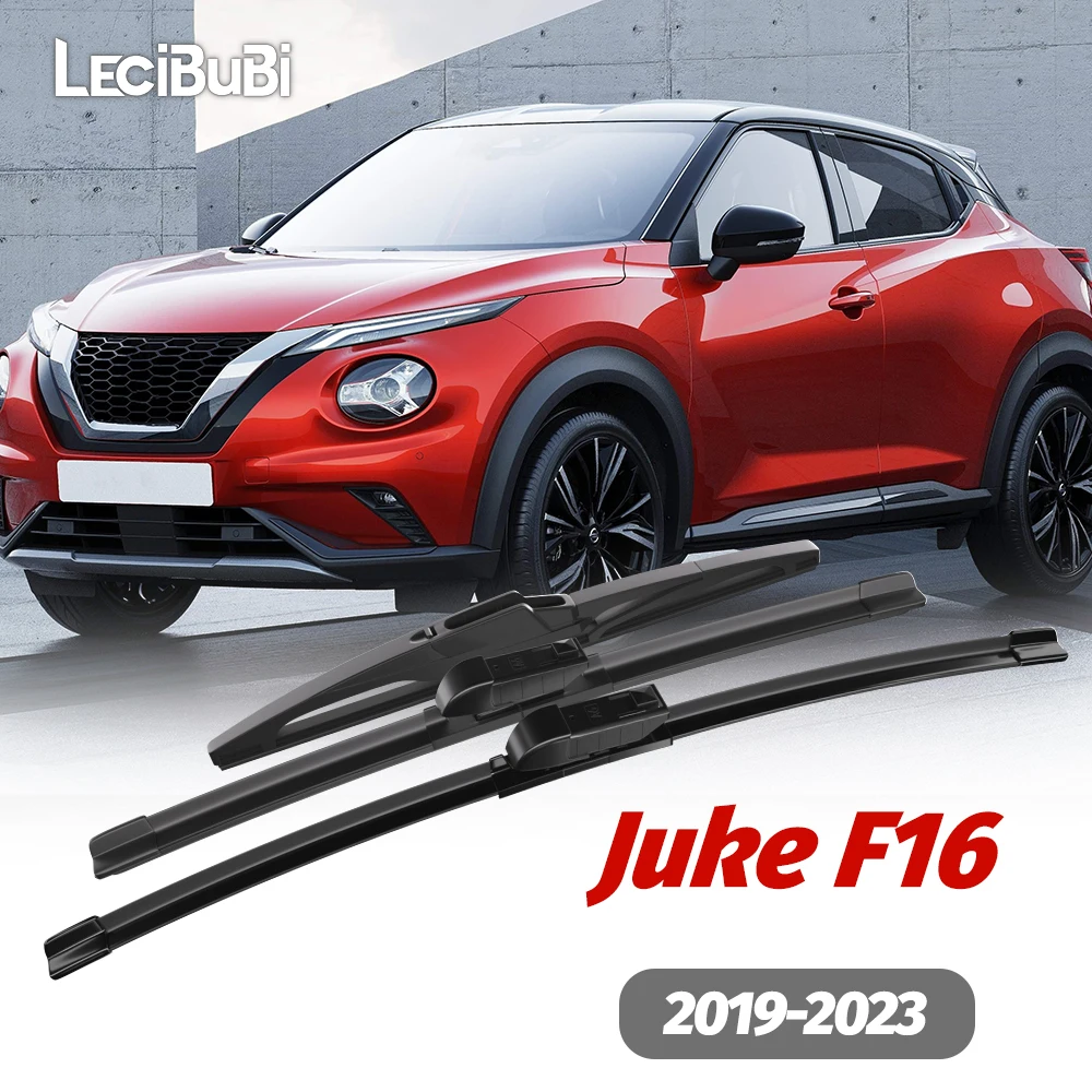 

1set Front & Rear Windshield Wiper Blades Windscreen Wipers For Nissan Juke F16 2019-2023 2020 2021 2022 Accessories