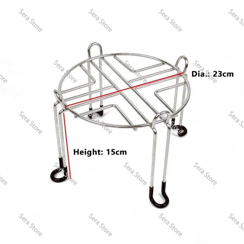 A Stainless Steel Bracket for a Water Filtration System Makes It Easier to Distribute Filtered Water During Camping Trips