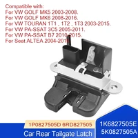 Pestillo de puerta trasera, cerradura de tapa de maletero para VW Golf GTI Passat Polo Tiguan Touran 2003-2015 1K6827505E 5K0827505A 1P0827505D