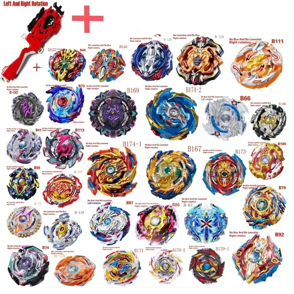 

！！2025 HOT All Models Launchers Beyblade Burst B131 B73 B167 B169 GT Toys Arena Metal God Fafnir Blayblade BayBlade Blades Toy
