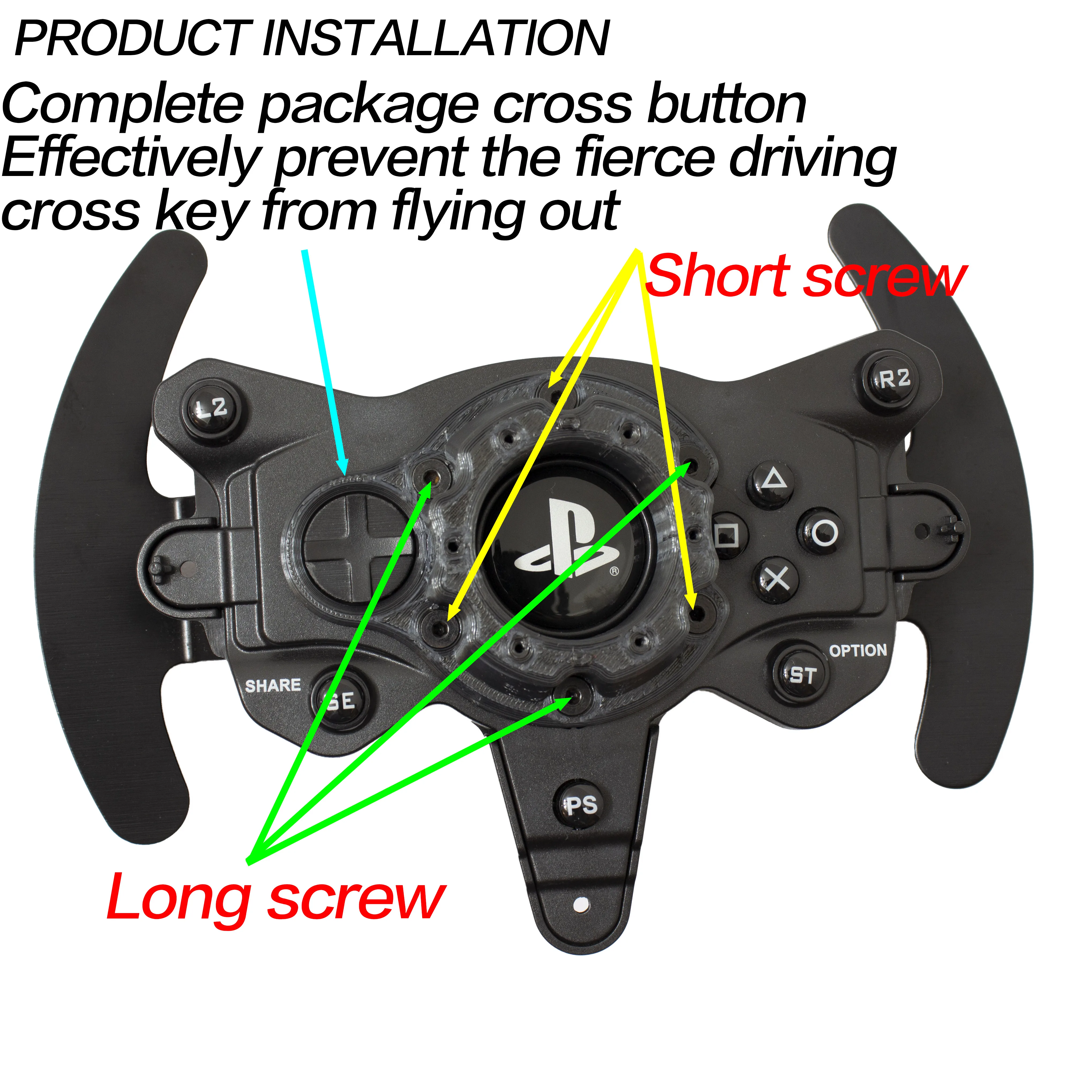 thrustmaster t300 Steering Wheel Adapter SIMRACING PCD 70 or 75 sim racing th8a 100% infill PADDLE SHIFTER ADAPTER MOD