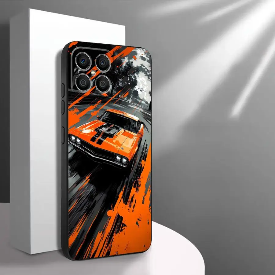 Funda Phone Cover Case for Honor X9a X5b X8 Magic5Lite X6 X7 90 200 400 Lite 70 8X JDM Sport COOL Car view 4