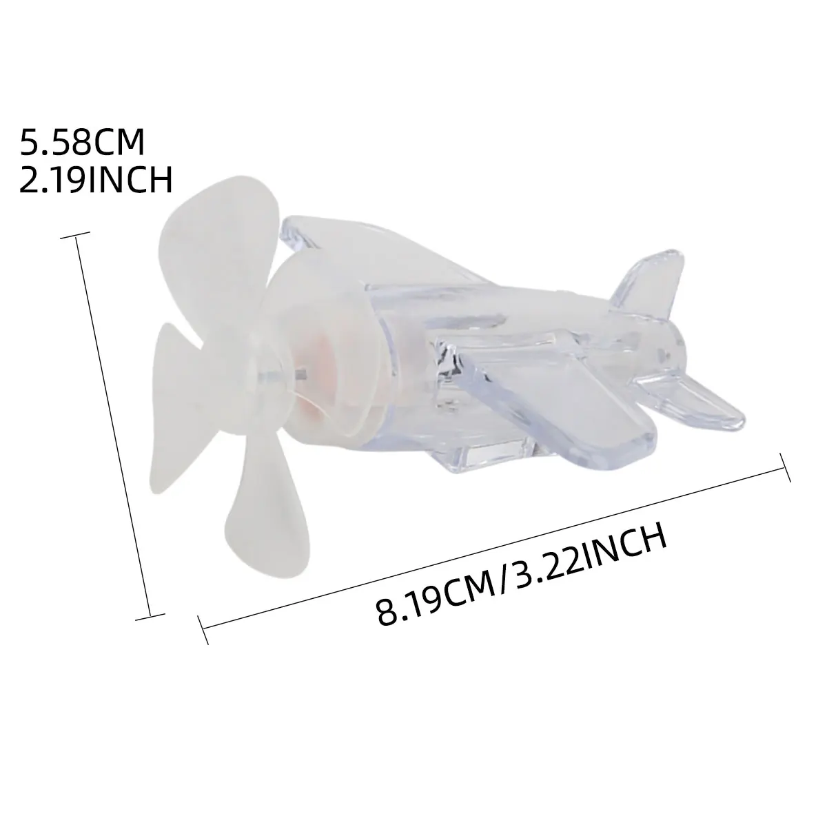 Lumière LED pour production d'énergie éolienne, effet d'iode, décorations de voiture, ornement avec adhésif sans relâche, petit avion, conduite sûre