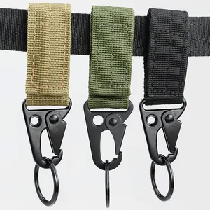 Tactical Multicam Águia Bico Fivela Chaveiro, Corrente Chave Rápida, Mosquetão Chaves Anel, Ferramenta Chaveiros, Molle Mochila de Viagem 12 principais vendas sapatos de bico - №1
