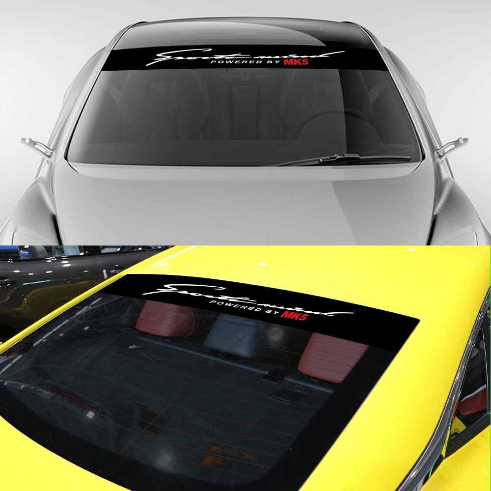 For Volkswagen VW Golf 4 5 7 3 2 8 Tuning MK4 MK7 MK2 MK8 MK6 MK5 MK3 Car Windshield Stickers Auto Decals Films Accessories view 2