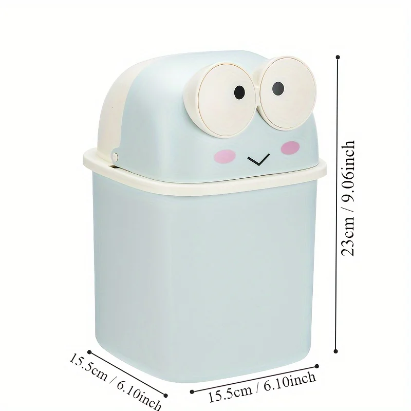 1pc Desktop Trash Can For Office