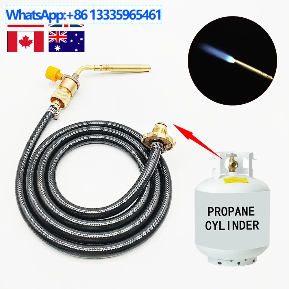 

American Welding Gun Propane Steel Welding Gun LPG Anaerobic High Temperature Spray Gun All Copper MAPP
