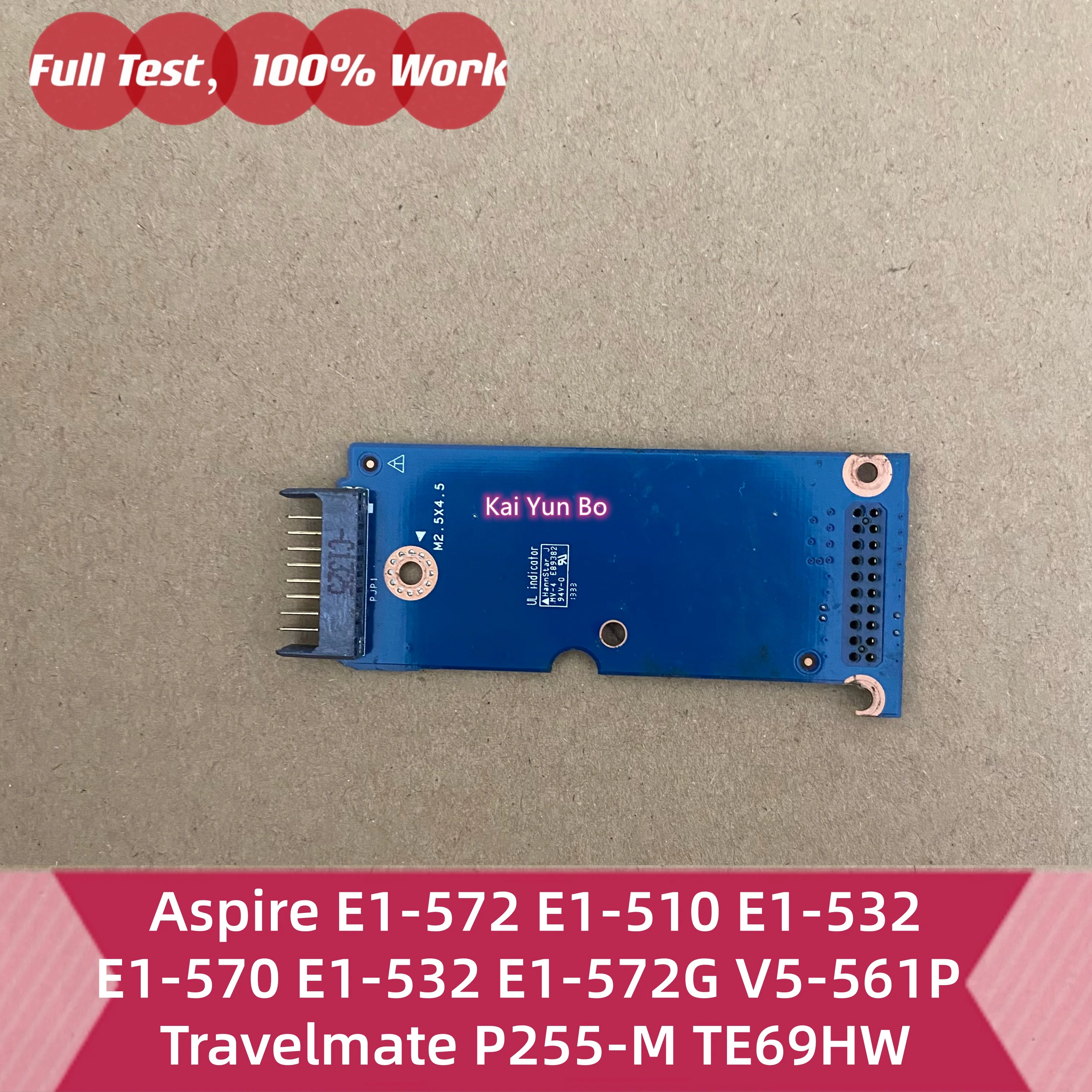 Batería para Portátil Acer Aspire E1-572 E1-510 E1-532 E1-570 E1-532 E1-572G V5-561P Travelmate P255-M TE69HW, Placa de Batería V5WE2 LS-9533P