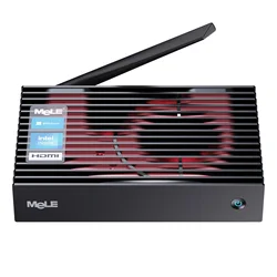 Mele Celeron J4125 Quad Core 8G 128G Fanless Mini Pc Windows 11 Pro Industriële Computer Hdmi 4K desktop Vga Wifi Ssd Hdd Type C