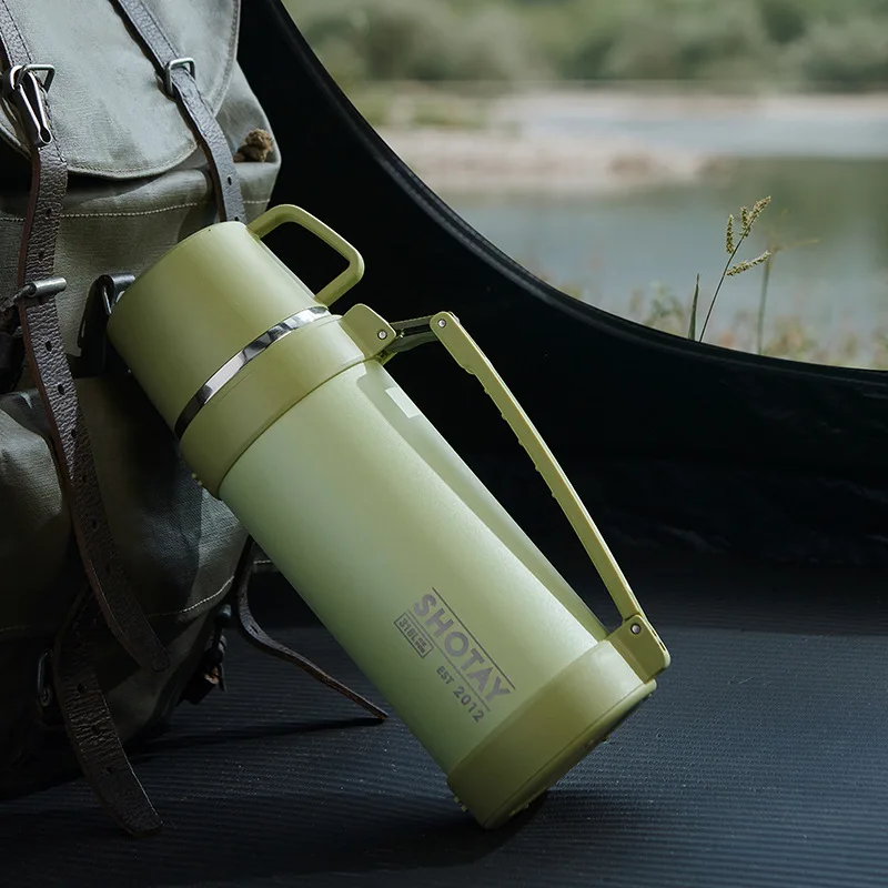 1500ml SUS-316 Large Capacity Stainless Steel Thermos Portable Vacuum Flask Insulated Tumbler Thermo Bottle