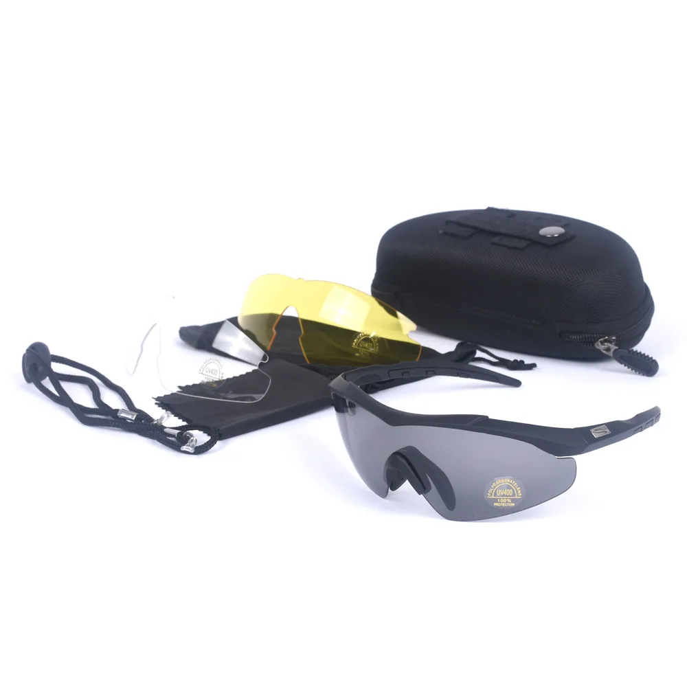 Shooting Glasses Shooting Training Goggles for Military Enthusiasts Sunglasses Tactical Glasses Army Outdoor Sun Protection