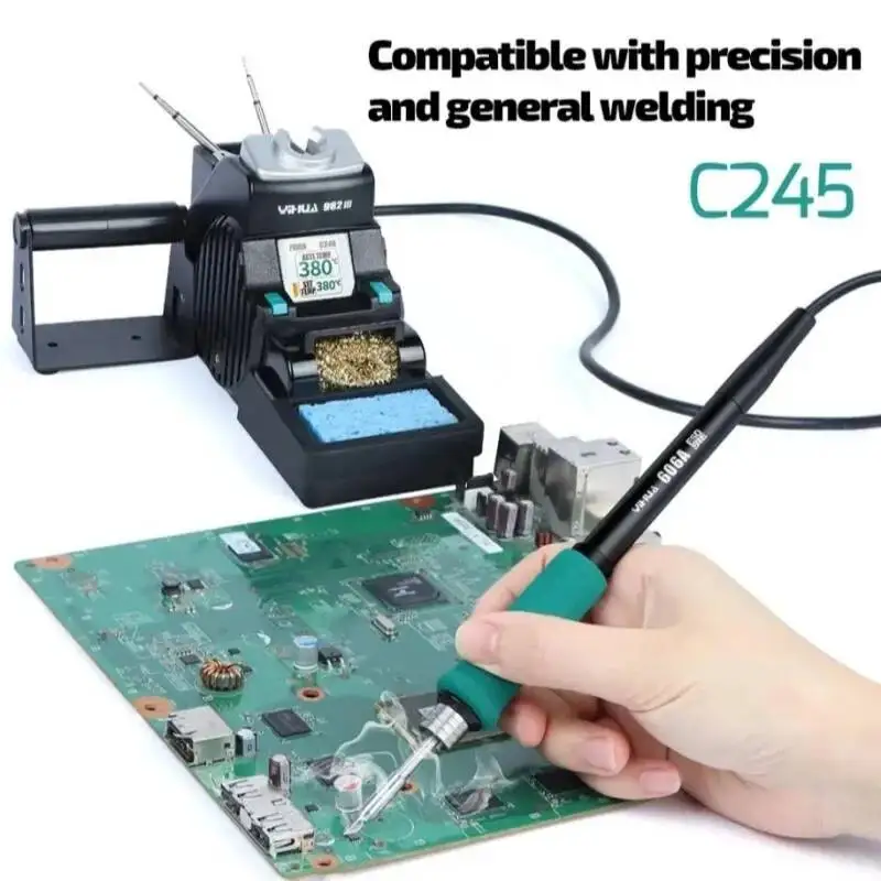 مجموعة منصة اللحام Ihua 982-III 194-842 F PID للتحكم في التسخين LCD بالألوان الكاملة لتكامل صيانة PCB وSMD المثالية. #6