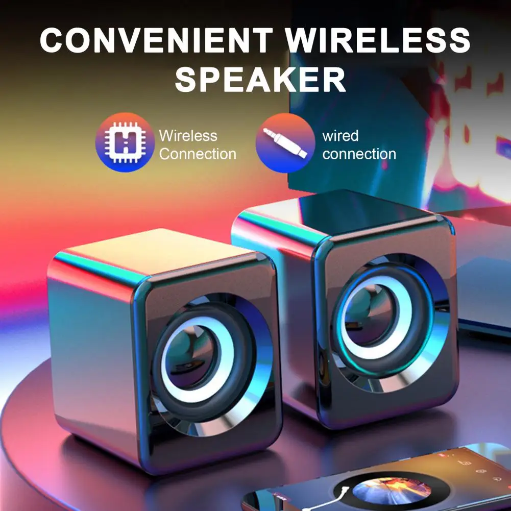 1 пара, USB-динамик для компьютера