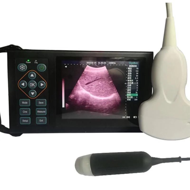 5.6-inch Screen Veterinary Ultrasound Animal Pregnancy Ultrasound Scanner Sheep and Pig Pet Pregnancy Tester