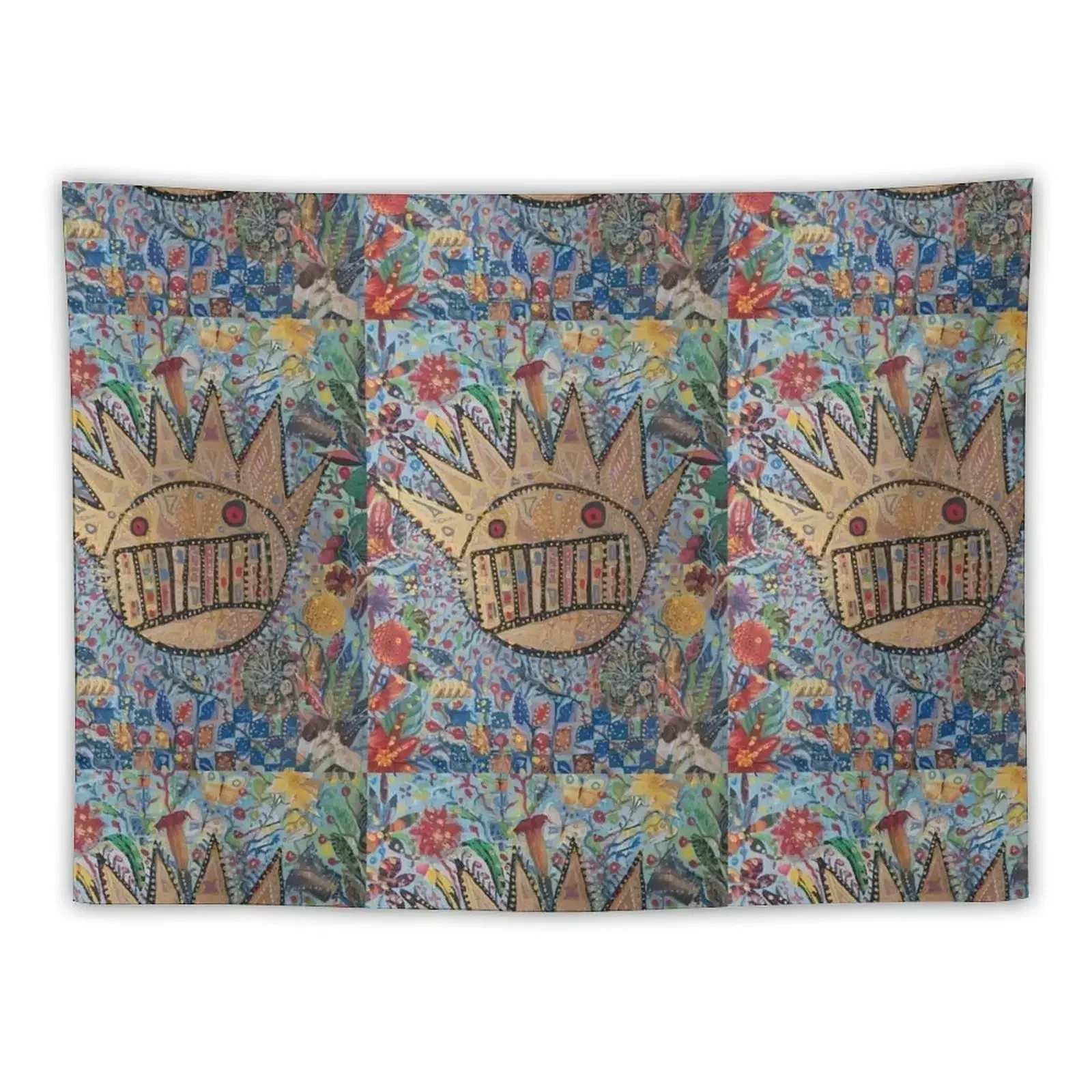 

Ween Boognish and flowers Tapestry Wall Hanging Decor Wall Mural Room Decorations Aesthetics Tapestry