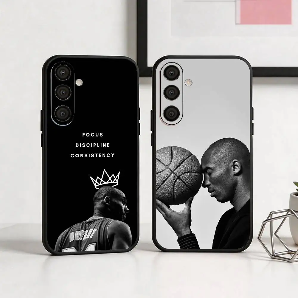 

Basketball K-Kobe B-Bryant 8 24 Phone Case For Samsung A73,72,71,A52,51,40,41,A22,A32,31,A13, Soft Black Shell