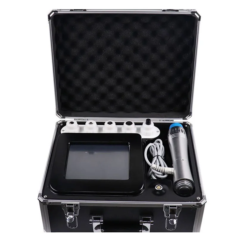 Shock Wave Therapy Device, Dot Matrix Shock Wave Gentle Deep Massage Pain Relief Therapy Device, Beauty Salon Equipment