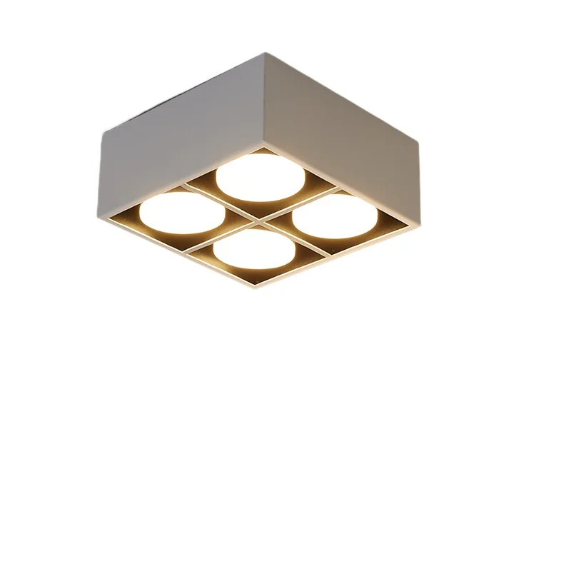 

Lighting square box light gall light led grille light ceiling spotlight surface mounted downlight
