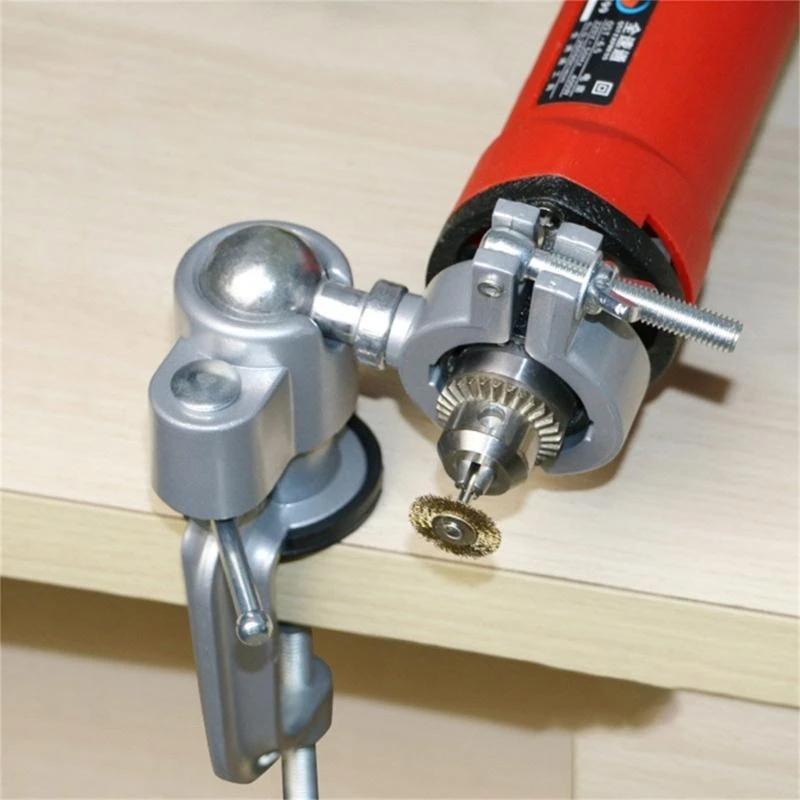 

Mini 2 In 1 Multifunction Table Vises Benches Aluminium 360 Degree Rotating Universal Clamps Units Grinder Accessories