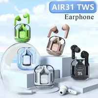 Original T2 Bluetooth Headphones TWS Transparent Wireless Bluetooth Headset HIFI Sound Quality Bluetooth 5.3 For Xiaomi Earbuds