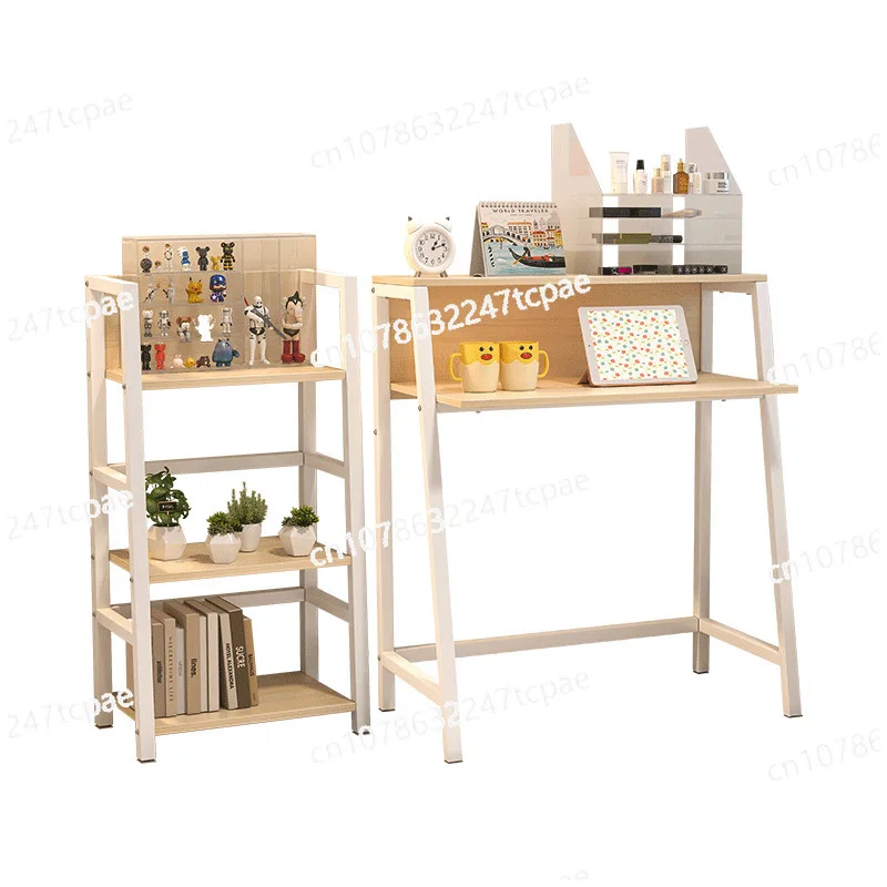 Customized computer desk desktop home desk bookshelf integrated table student study desk and chaircombination bedroom