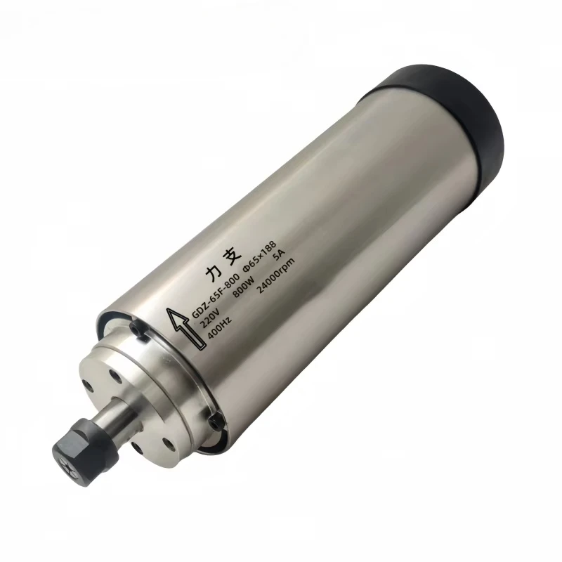 

Carving Machine Woodworking Spindle 65-0.8-ER11 220V- 24000 Rpm- 800w Motor Spindle CNC Spindle Motor Air-cooled