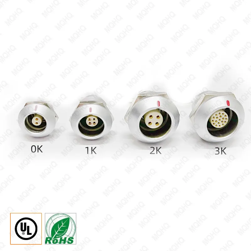 

EGG 00B 0B 1B 2B 3B 0K 1K 2K 3K series FGG EGG EEG PHG circular miniature waterproof connector IP68 push pull connector