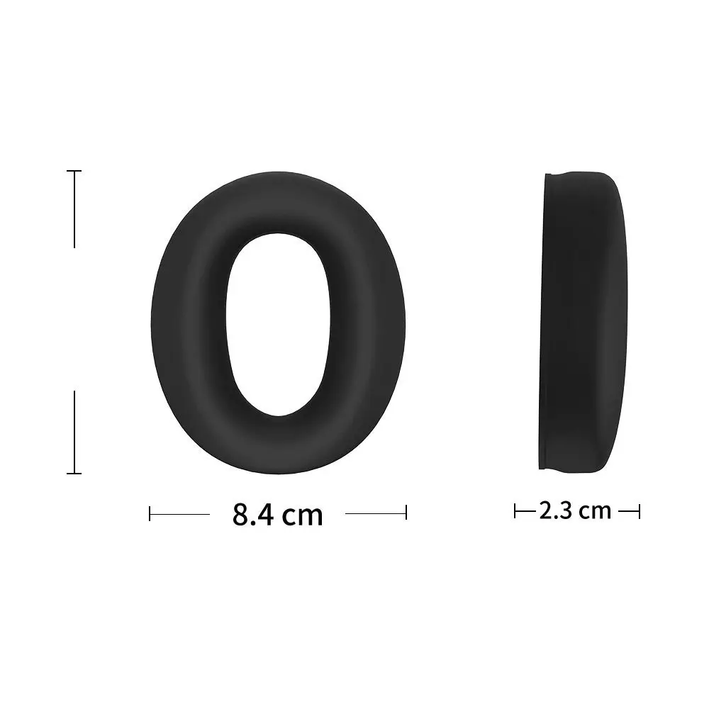 Silicone Case Cover for Sony WH-CH720N Wireless Headphones Bluetooth On-Ear Headset Anti-Scratch Ear Pad Cover, view 6