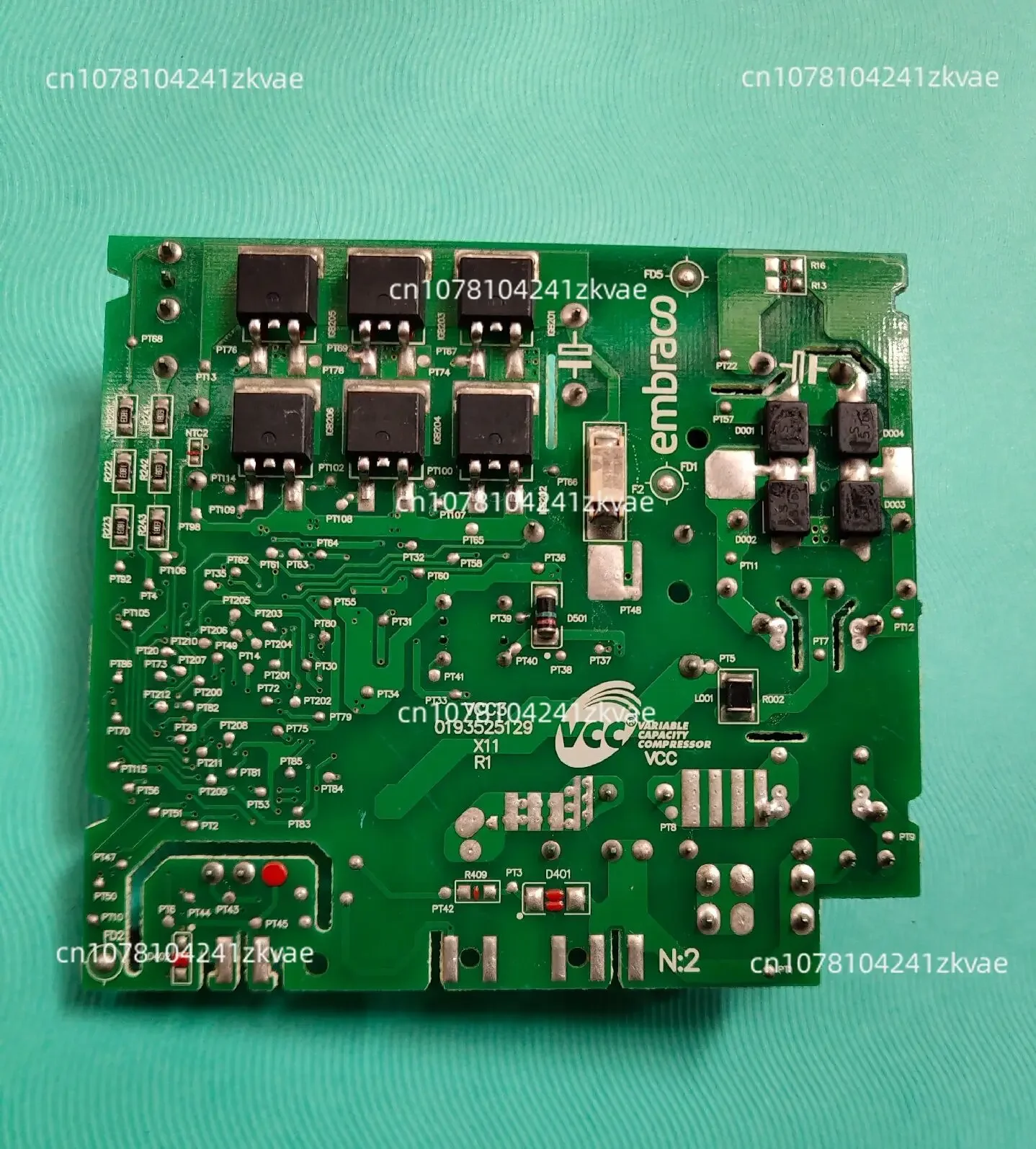 

Applicable to Haier refrigerator frequency conversion board eecon-qd vcc3 2456 95 control drive board 0193525078