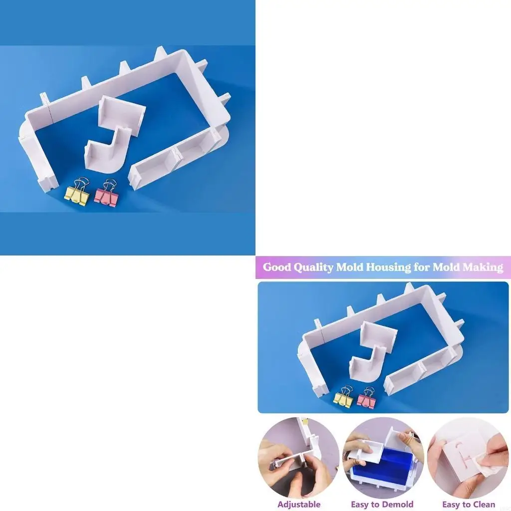 195C Adjustable Cake Mold Baking Pan Cake Tin Square Plastic Mousse DIY Mold
