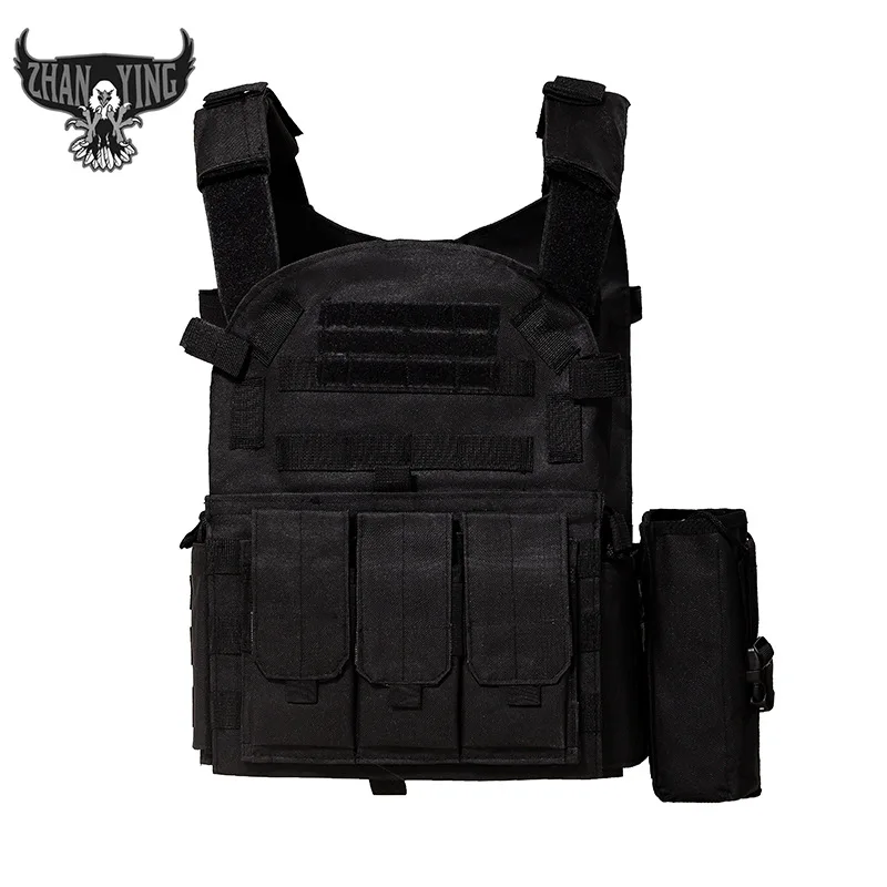 سترة تكتيكية خفيفة الوزن للقوات الخاصة سترة قتالية متعددة الوظائف قميص قتالي معدات تكتيكية قميص أسود بيثون مموه #4
