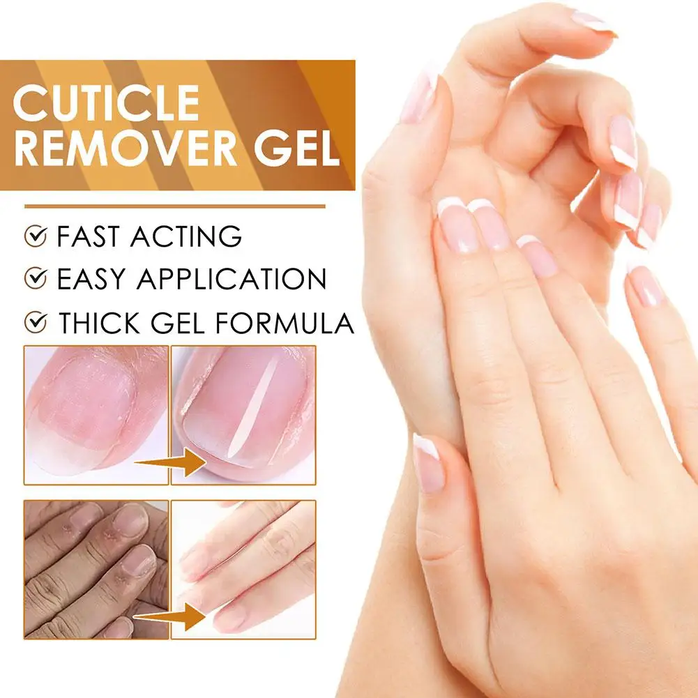 Removedor de cutícula de unha gel profissional amaciante de cutícula gel hidratante de cutícula 1oz reparação instantânea segundos de unhas 15 Remo A3O6