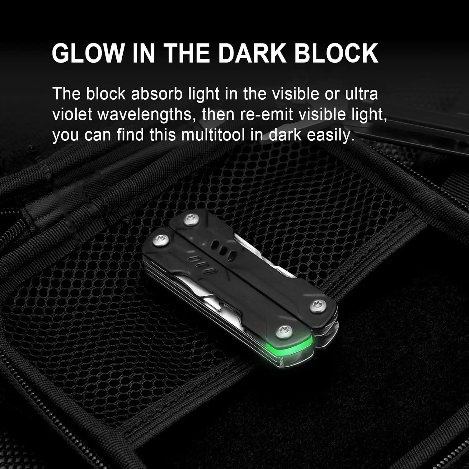 Imagem -06 - Nextool-mini Alicate de Marinheiro Lite em Chaveiro Multitool Tesoura Dobrável Chave de Fenda Bladeness Edc Multi Ferramentas ao ar Livre Viagem