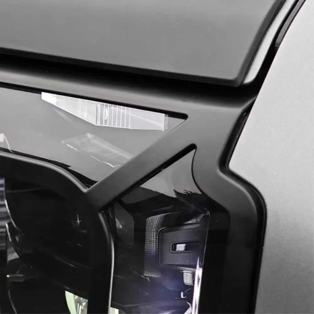 ⭐Genuine⭐ For Jetour T2 Traveler 2026 Mecha Style Car Front Headlight Cover ABS Protective Lamp Cover Exterior Accessories