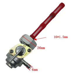 M16*1.5 Fuel Tank Switch Cock Tap Valve Petcock For Honda CB400 CB500 CB550 CB750 Motorcycle Oil Tank Switch Petcock