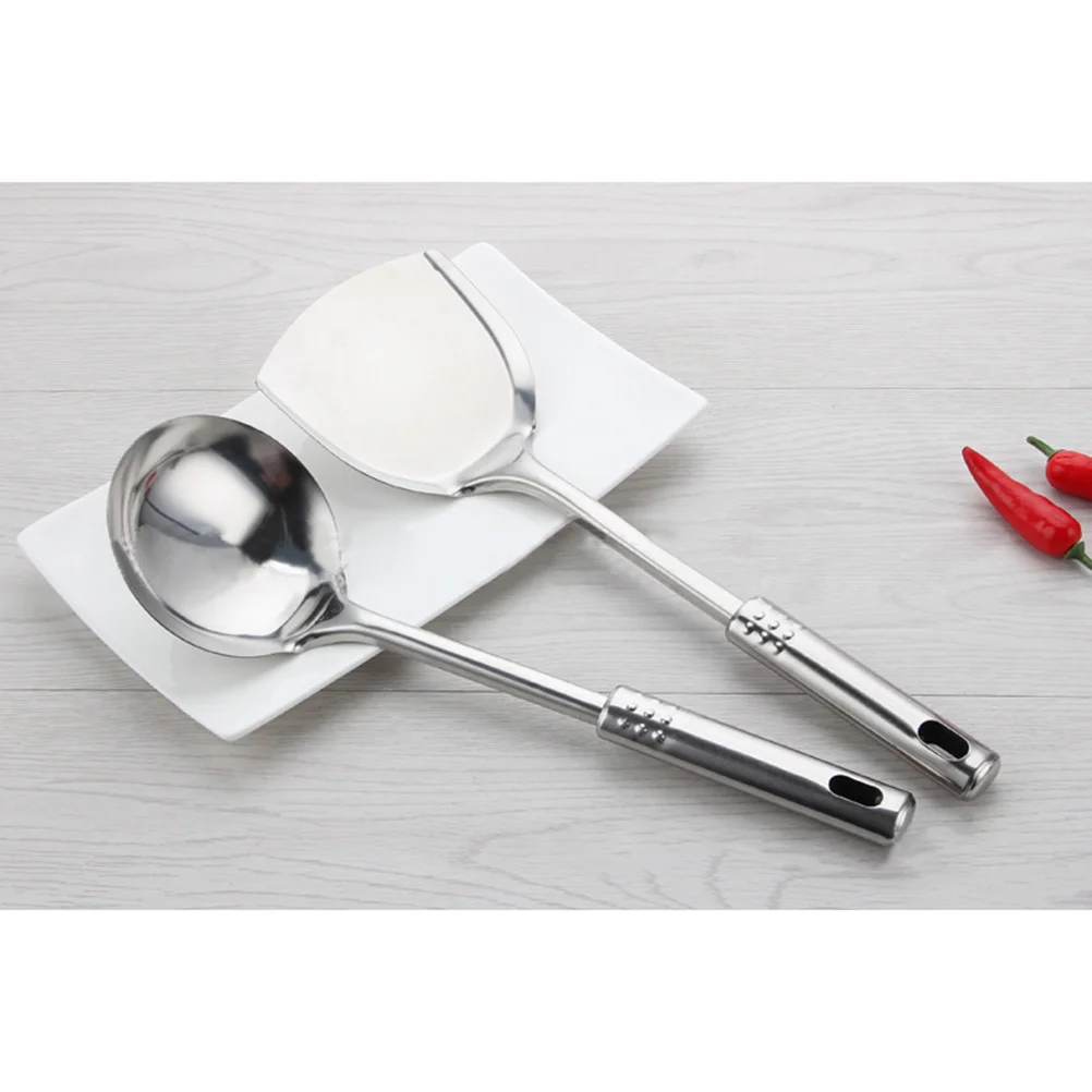 

7 pcs Kitchen Utensil Set Stainless Steel 4 X 10 X 32 Cm Non-Stick Dishwasher Safe Cooking Tools Kitchen Wares Utensil Set