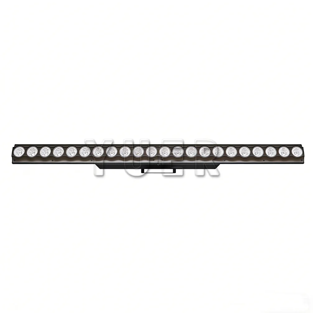 LED 24x12W RGB 3in1 Bar Light For Stage Background Stage Performance DMX512 Music Control 8 Segements Dj Disco Bar Lighting