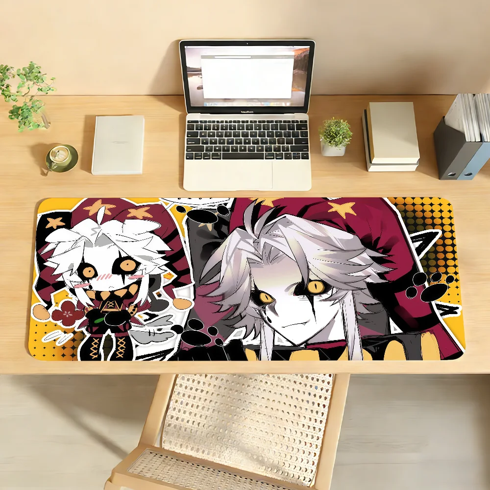 Game The F-freak C-circus Pierrot Mouse Pad For Office Gaming And Keyboards Non-Slip Large Waterproof