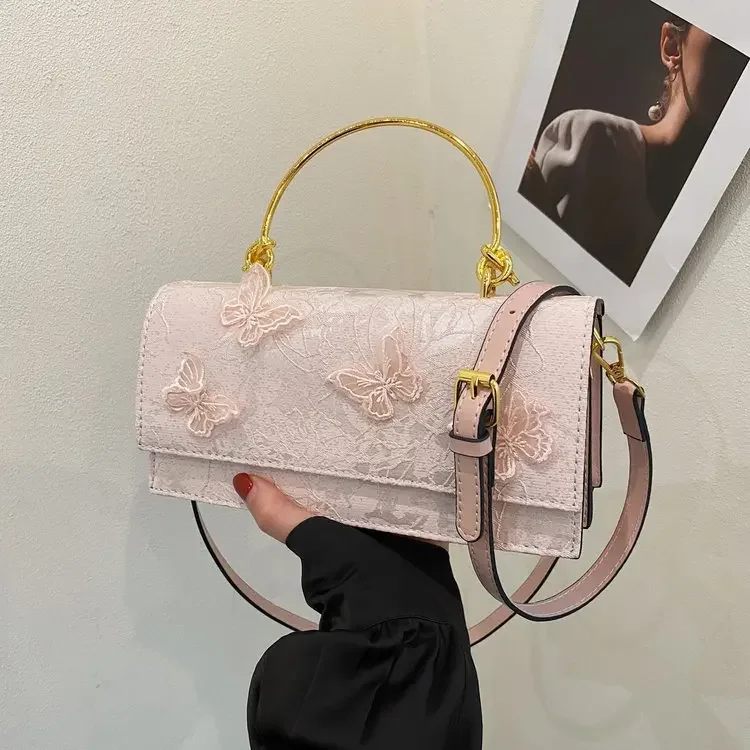 

2025 Spring New Fashion Shoulder Bag Leisure Commute All-in-one Underarm Bag Lady Personality Niche Senior Bag Woman