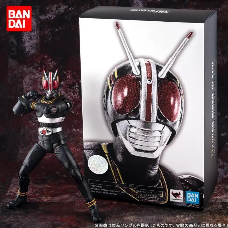 

In Stock Original Bandai S.h.figuarts Shf Shadow Moon Masked Rider Black Rx Animation Character Action Model Toys Gifts Birthday