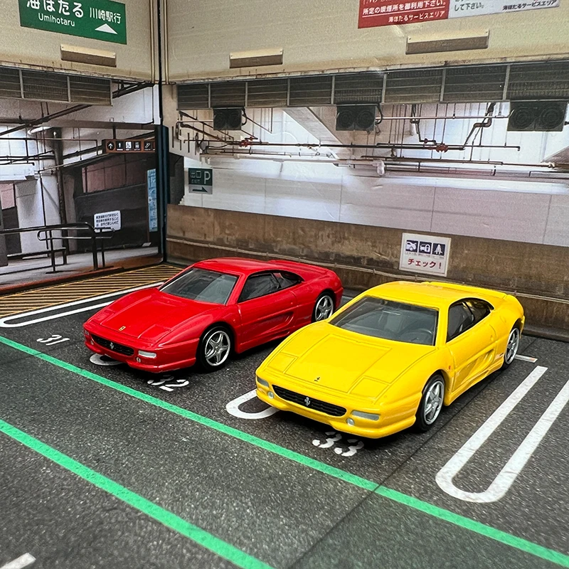 TOMY Ferrari F355 Supercar Alloy Car Diecasts & Toy Vehicles Car Model Miniature Scale Model Car For Children