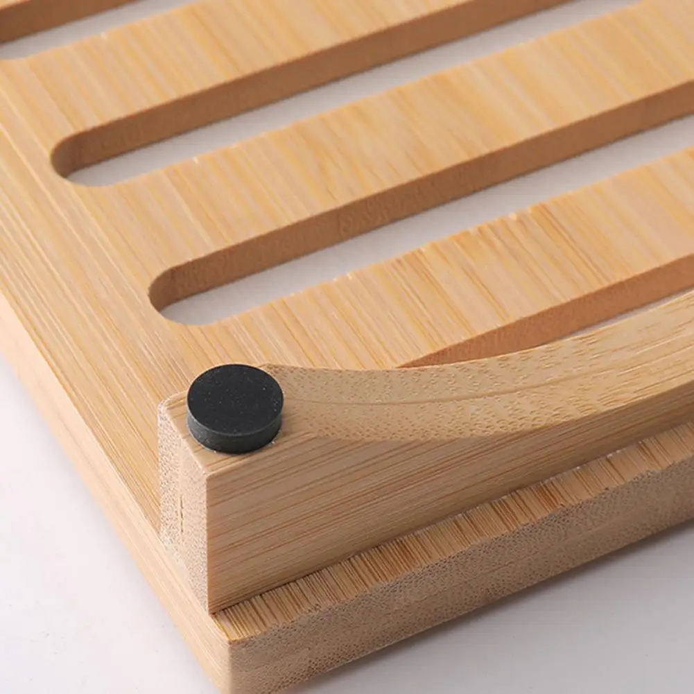 Water Absorbent Stone Tray Absorbent Tray Diatomite Bamboo Sink Tray Fast Drying Stone Soap Dish Water Absorbent for Bathroom